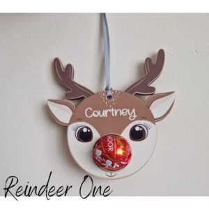 Reindeer Lindt Bauble