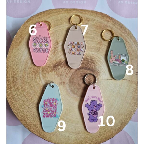 Motel Keyrings - Image 2