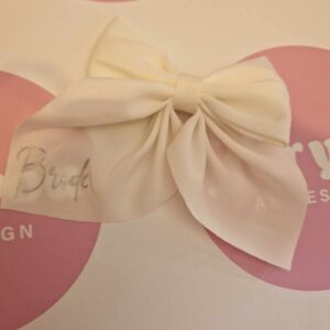 Wedding Hair Bow