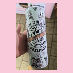 Overstimulated Skeleton Tumbler