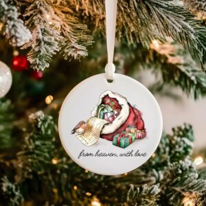 Santa Sack Memorial Flat Bauble