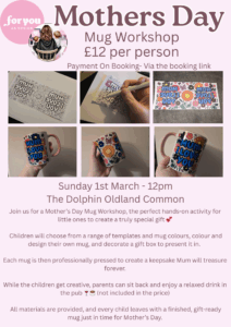 Mothers Day Mug Workshop